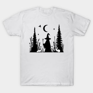 Wizard in a Forest T-Shirt